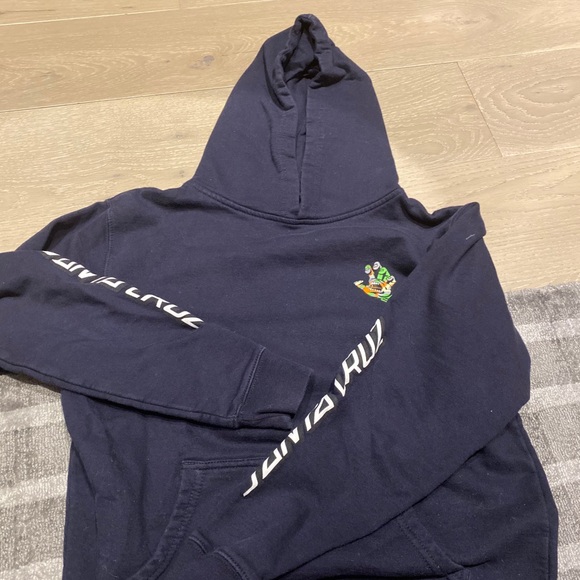santa cruz hoodie size- youth large - Picture 1 of 2